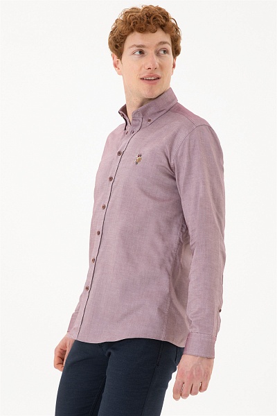 Рубашка классическая приталенная - G081SZ0040CEDCOLOR022K Сорочка муж. (VR223, S)
