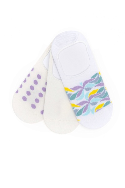 Подследники хлопковые, 2 пары - A082SZ013P03PINO Носки жен. (VR034)
