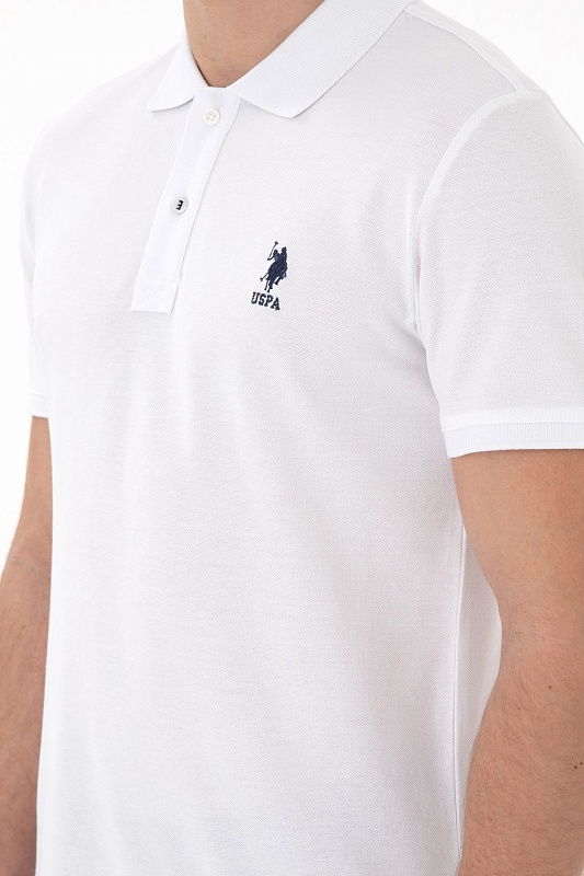 Футболка-поло из хлопка с логотипом - G081SZ0110TP04IY025 Футболка муж. (VR013, 5XL)