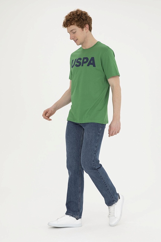 Футболка из хлопка с надписью - G081SZ0110GEARTIY024 Футболка муж. (VR054, 2XS)