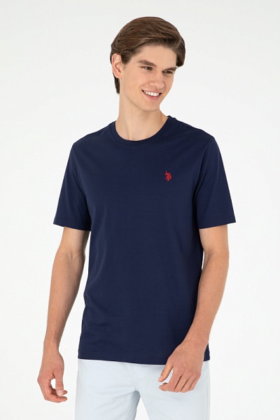 Футболка базовая с логотипом - G081SZ0110TS03IY024 Футболка муж. (VR033, 2XL)