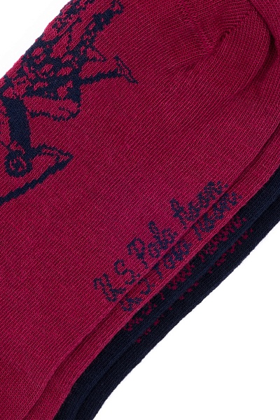 Носки хлопковые, 2 пары - A082SZ013P02LEKA-SK23 Носки жен. (VR014)