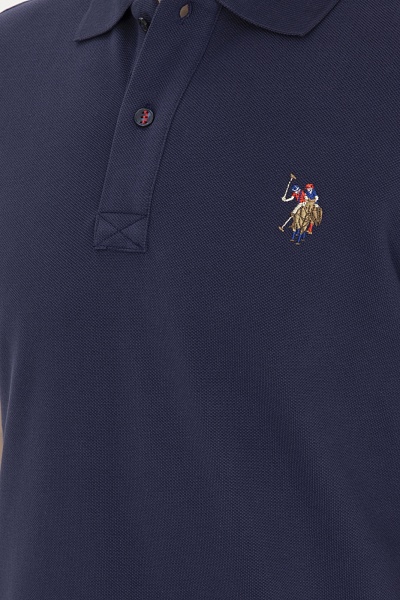 Футболка-поло из хлопка - G081SZ0110TP10IY024 Футболка муж. (VR033, 4XL)