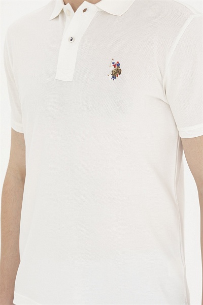 Футболка-поло из хлопка - G081SZ0110TP10IY023 Футболка муж. (VR019, 2XL)