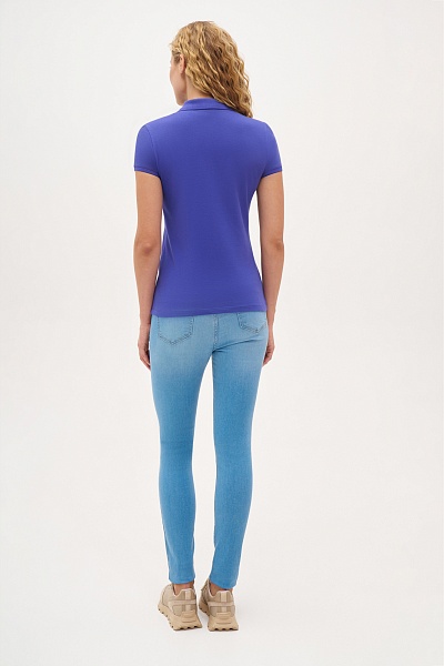 Футболка-поло из хлопка - G082SZ0110TP0122-CLR Футболка жен. (VR212, XS)