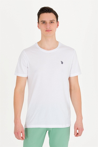 Футболка базовая с логотипом - G081SZ0110TS01IY023 Футболка муж. (VR013, 3XL)