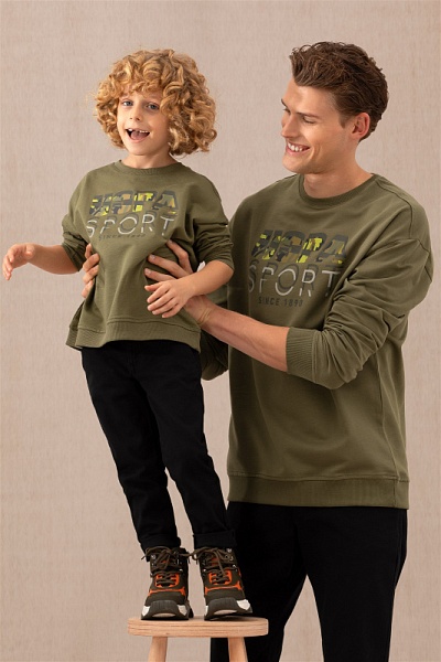 Свитшот с принтом для мальчиков - G083SZ0820YUSENKIDS Толстовка муж. детс. (VR027, 9_10)