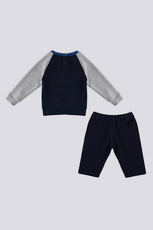 Спортивный костюм свитшот и брюки для мальчиков - G085SZ0HF0USB1482 Костюм дом.  (VR045, 6-9)