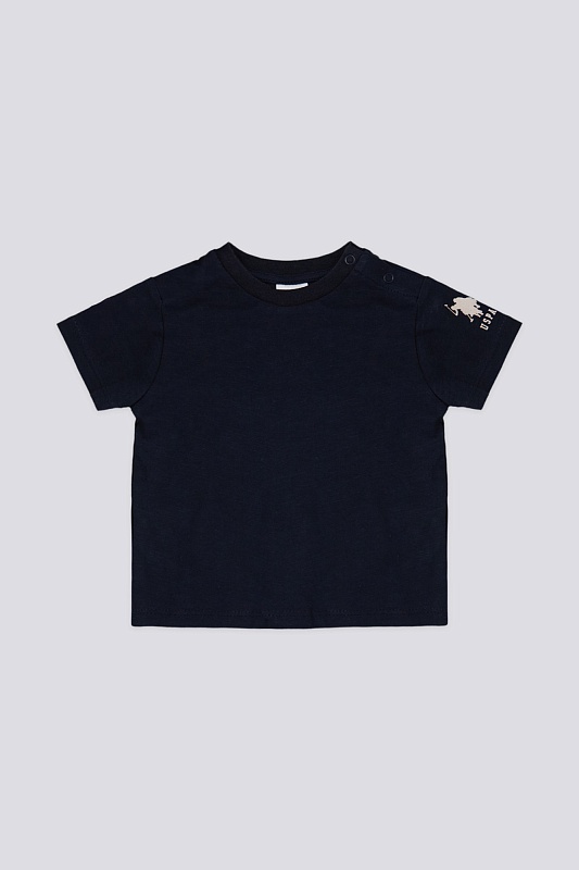 Комбинезон в полоску с футболкой для мальчиков - G085SZ0HF0USB1875_STK Костюм дом.  (VR033, 9-12)