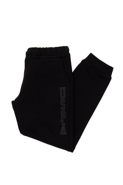 Спортивные брюки на манжетах для девочек - G084SZ0OP0RT01_SK024 Брюки спорт. жен. детс. (VR046, 6_7)