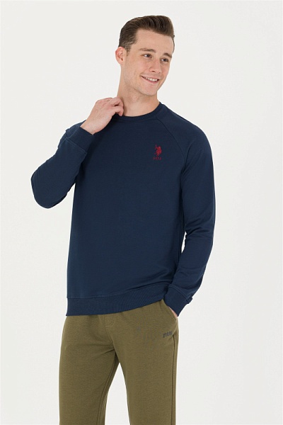 Свитшот из хлопка с логотипом - G081SZ0820GRARDOSK023 Толстовка муж. (VR033, 2XL)