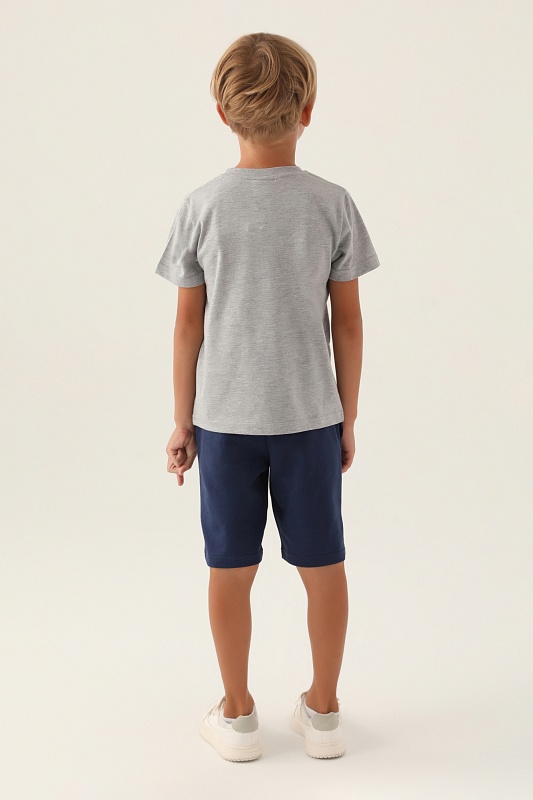 Костюм футболка и шорты для мальчиков - G083SZ0HF0US1766 Костюм дом. муж. детс. (VR086, 7_8)