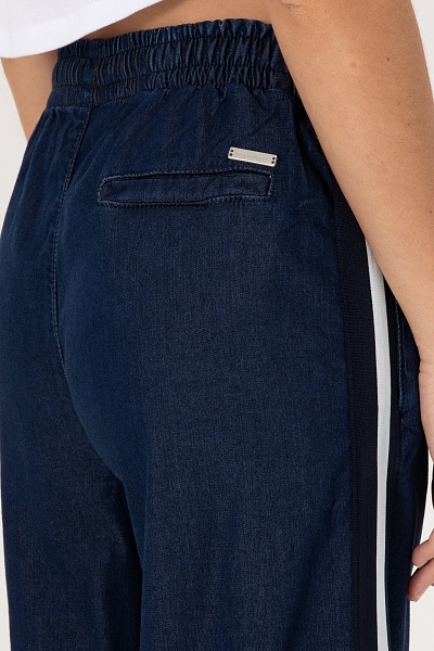 Джинсы из лиоцелла на резинке с высокой посадкой широкие - G082SZ0800ELO Джинсы жен. (DN0013, 40)