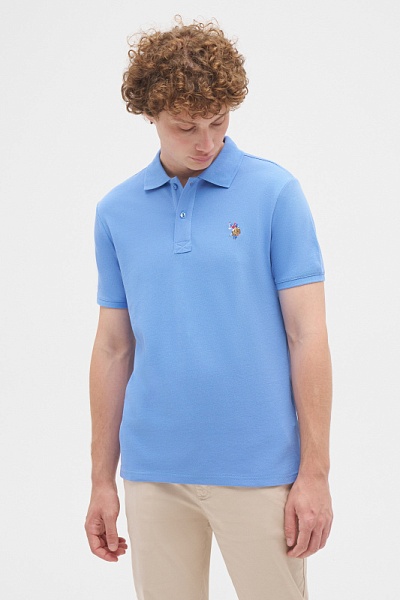 Футболка-поло базовая с логотипом - G081SZ0110TP10IY024 Футболка муж. (VR032, 4XL)