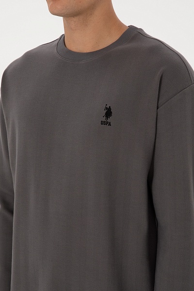 Свитшот из хлопка - G081SZ0820GERMA Толстовка муж. (VR006, XL)