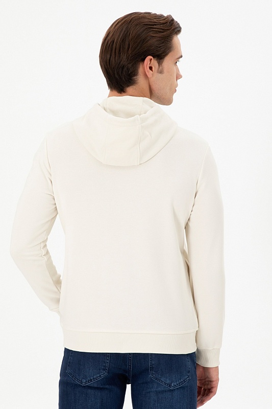 Худи с вышитым логотипом и надписью - G081SZ0820DOLG_E Толстовка муж. (VR071, XL)