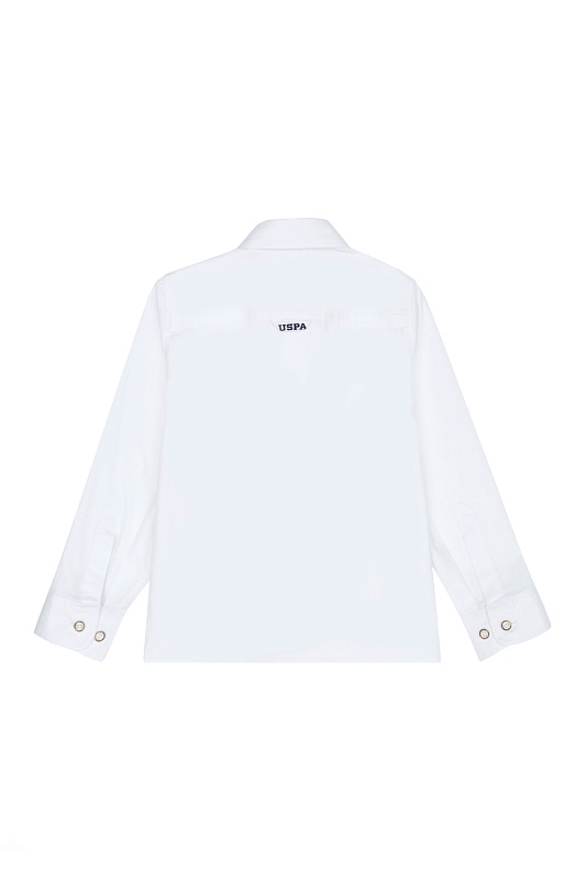 Рубашка из хлопка прямая для мальчиков - G083SZ0040CEDCOLORKIDS024K Сорочка муж. детс. (VR013, 4_5)