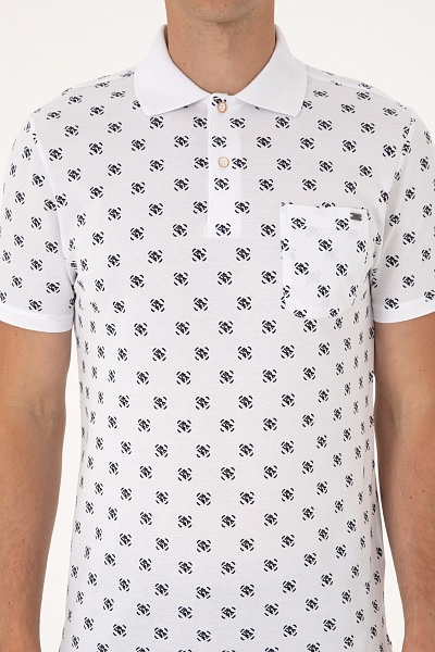 Футболка-поло из хлопка - G081SZ0110FOMS Футболка муж. (VR013, XL)