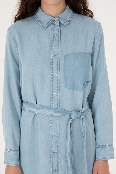 Платье-рубашка мини - G082SZ0DE0BAMBY25Y Платье жен. (DN0022, 40)