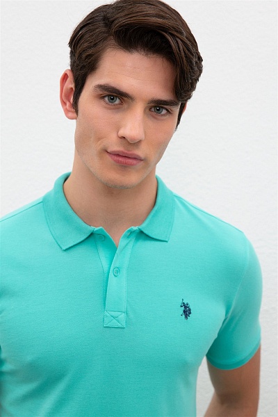 Футболка-поло базовая - G081GL0110GTP04IY020 Футболка муж. (VR090, XS)