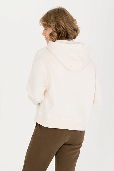 Худи укороченное оверсайз - G082SZ0820KUR Толстовка жен. (VR019, XL)