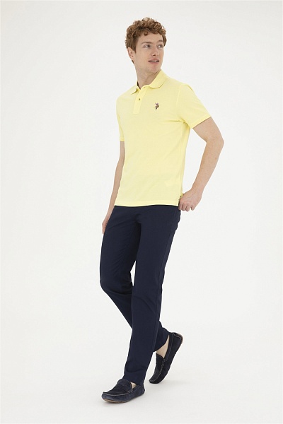 Футболка-поло базовая с логотипом - G081SZ0110TP10IY023 Футболка муж. (VR004, XS)