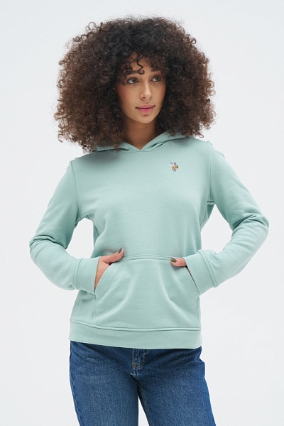 Худи с логотипом - G082SZ0820R_FECAZ_SK024 Толстовка жен. (VR048, XS)