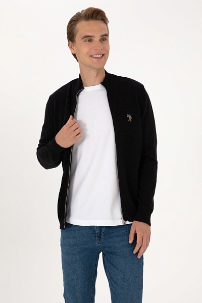 Кардиган из хлопка на молнии - G081GL0TH0GRAND_SK24 Кардиган муж. (VR046, S)