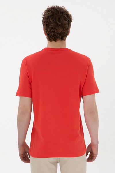 Футболка с принтом - G081SZ0110GASTON Футболка муж. (VR213, XL)