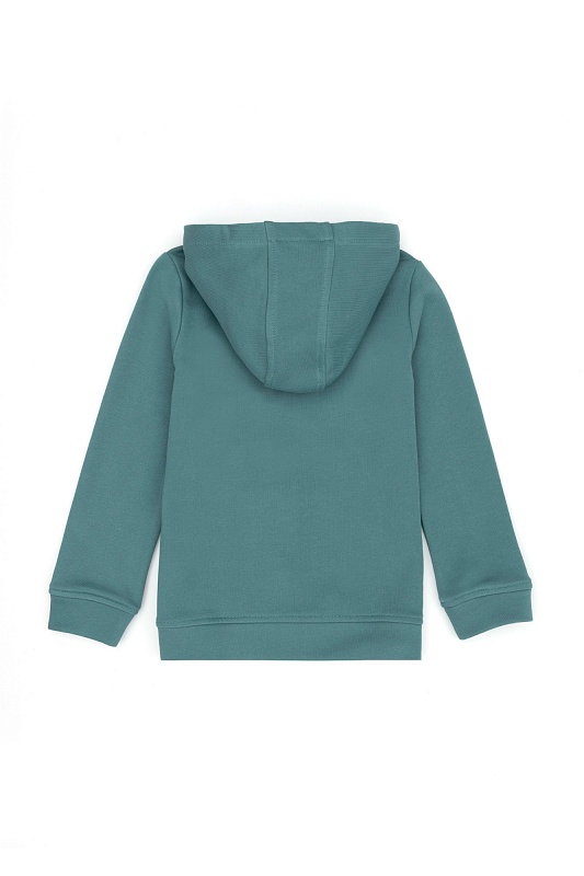 Толстовка из хлопка с нашивкой для девочек - G084SZ0820RW01-SK023 Толстовка жен. детс. (VR090, 4_5)