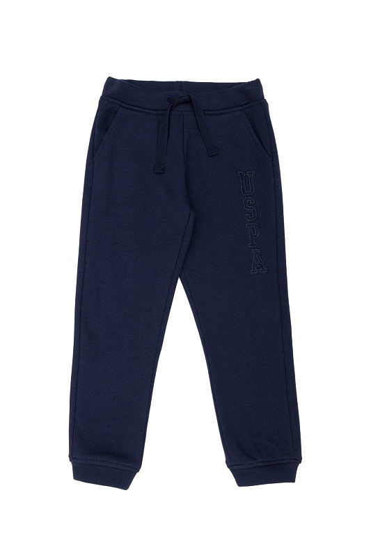 Спортивные брюки с вышивкой для девочек - G084SZ0OP0RT01-SK023 Брюки спорт. жен. детс. (VR033, 4_5)