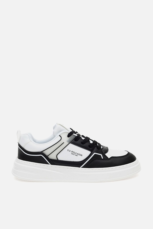 Кеды из экокожи комбинированные - S081SZ0330E_Y25LAGGEN_SNKR Обувь муж. (VR046, 40)
