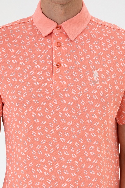 Футболка-поло из хлопка с принтом - G081SZ0110BUSAR Футболка муж. (VR041, L)