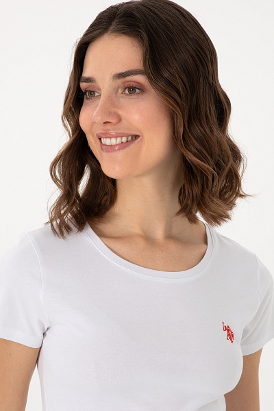 Футболка базовая приталенная - G082SZ0110TO25 Футболка жен. (VR013, 3XL)
