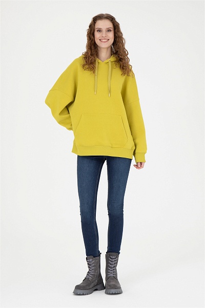 Худи оверсайз - G082SZ0820NADAS Толстовка жен. (VR087, XL)
