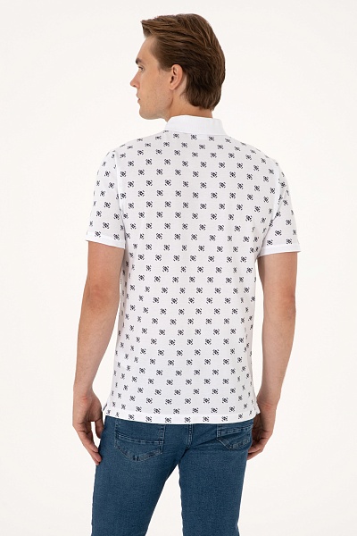 Футболка-поло из хлопка - G081SZ0110FOMS Футболка муж. (VR013, L)