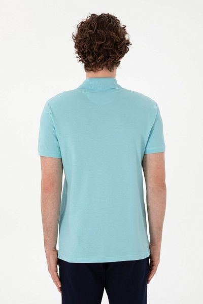 Футболка-поло из хлопка с логотипом - G081SZ0110TP04IY025 Футболка муж. (VR007, L)