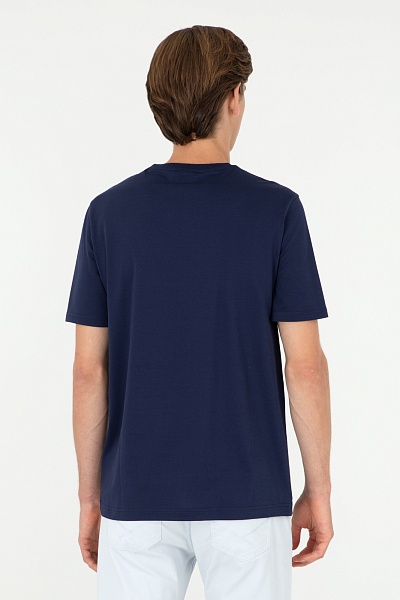 Футболка базовая с логотипом - G081SZ0110TS03IY024 Футболка муж. (VR033, 2XL)