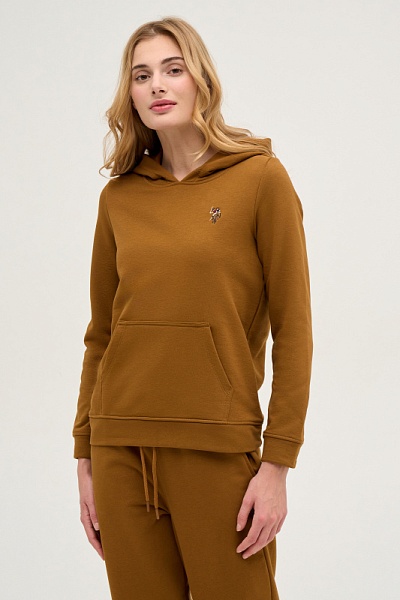 Худи с логотипом - G082SZ0820R-FECZA Толстовка жен. (VR153, 2XS)