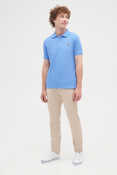 Футболка-поло базовая с логотипом - G081SZ0110TP10IY024 Футболка муж. (VR032, 4XL)