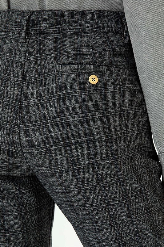 Брюки в клетку - G082SZ0780MARCEL Брюки жен. (VR024, 34)