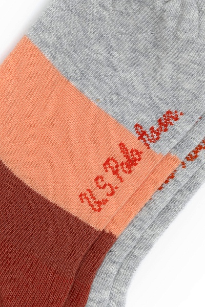 Носки короткие, 2 пары - A082SZ013P02GOMIS_IY24 Носки жен. (VR086)