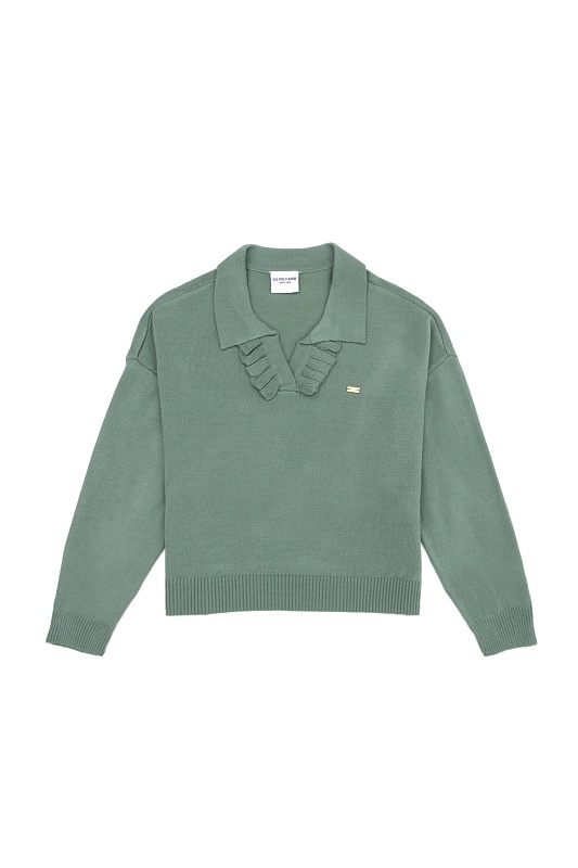 Джемпер с отложным воротником - G084SZ0TK0NUNTE Кофта жен. детс. (VR090, 4_5)
