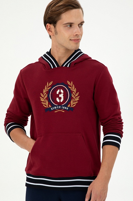 Худи из хлопка с вышивкой - G081SZ0820RC_MAWKA Толстовка муж. (VR014, XL)