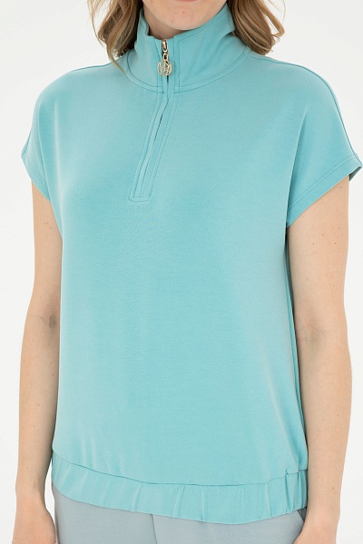 Толстовка с коротким рукавом без капюшона - G082SZ0110PALEY Футболка жен. (VR090, XL)