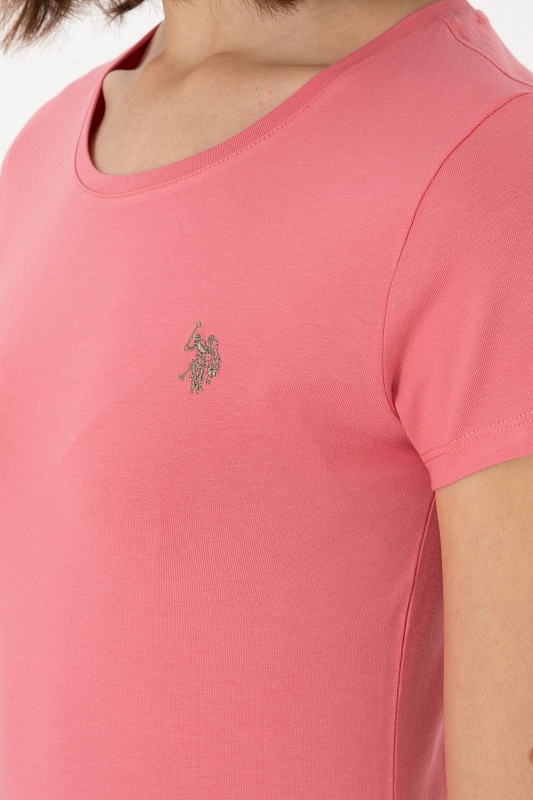 Футболка из хлопка с логотипом - G082SZ0110TO25 Футболка жен. (VR167, M)
