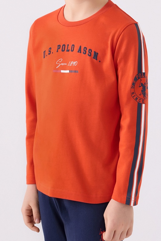Пижама с длинным рукавом из хлопка для мальчиков - G083SZ0HF0US1911 Костюм дом. муж. детс. (VR039, 12_13)