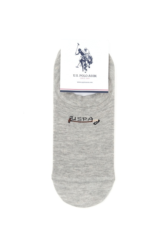 Подследники U.S. Polo Assn. из хлопка. Эластичный край обеспечивает комфортную посадку, а вышитый логотип бренда дополняет дизайн.<br />
<br />
Особенности изделия:<br />
• Хлопок<br />
• Эластичный край<br />
• Вышитый логотип бренда<br />
<br />
Цвет: серый<br />
Состав: <br />
Уход: бережная стирка при 30°C<br />
Страна производства: Турция - A081SZ013P02DEXTER_IY24 Носки муж. (VR086)