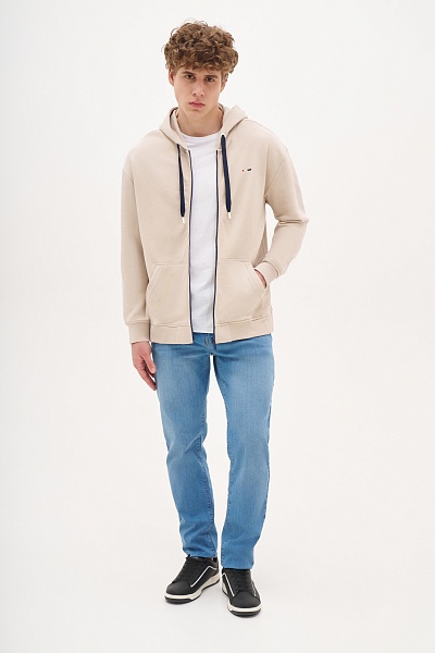 Толстовка на молнии с капюшоном - G081SZ0820TIMET-R Толстовка муж. (VR049, XL)