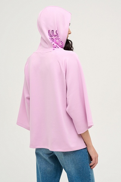 Худи с коротким рукавом  - G082SZ0820R-MIRA Толстовка жен. (VR211, 3)